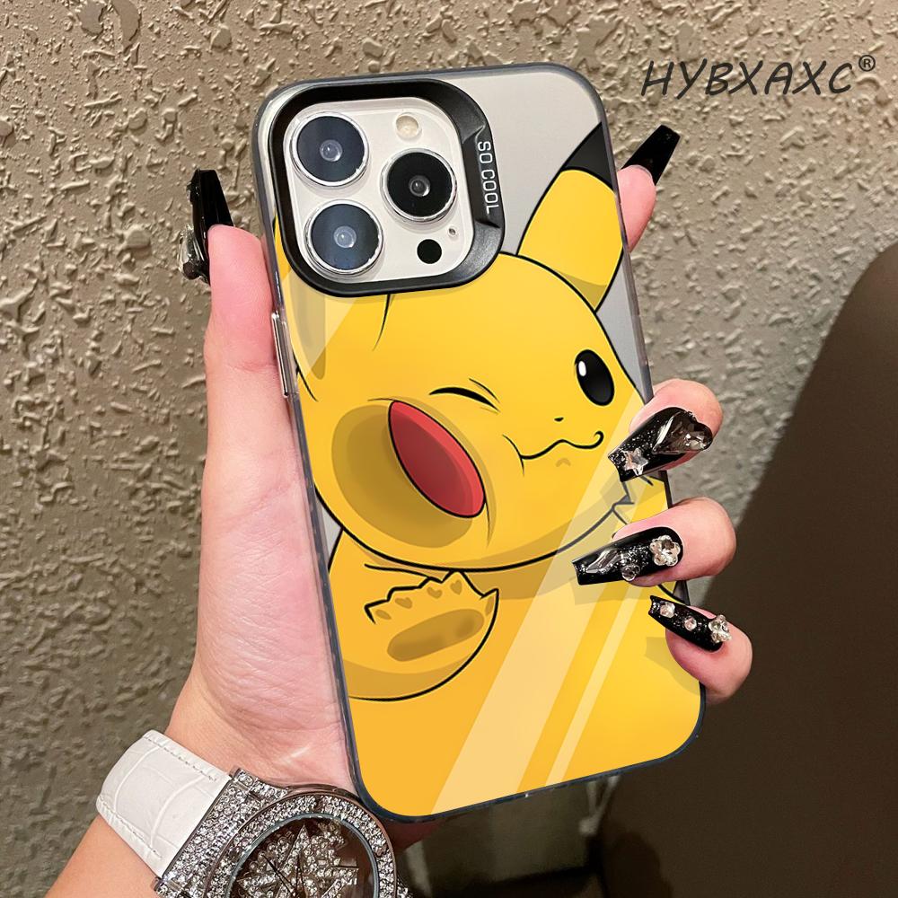 Phone Cases Transparent - Cover Trasparente Y2K con Simpatico Cartone