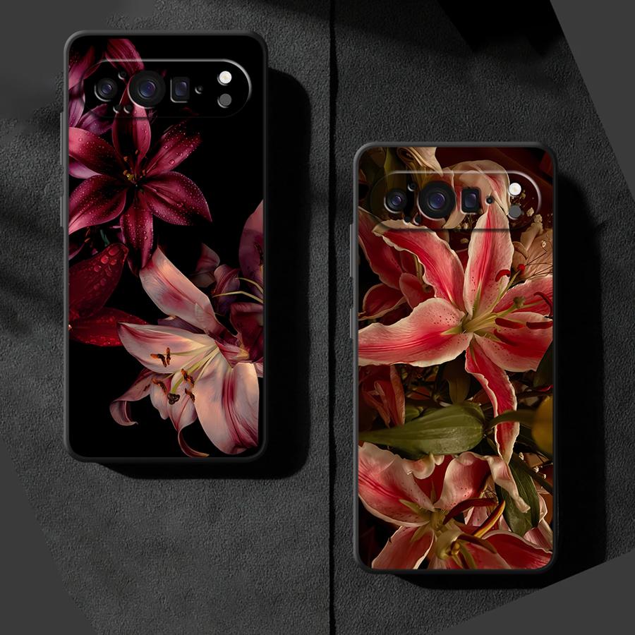 Phone Cases Pixel 10 Pro - Cover per Telefono con Stampa Floreale