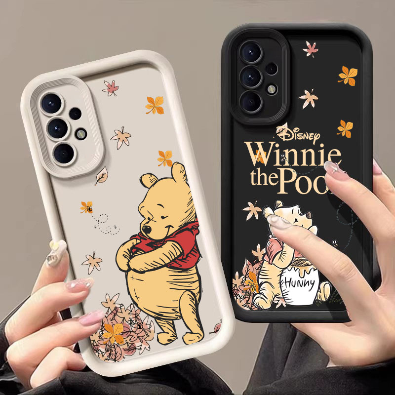 Phone Cases A14 Samsung - Cover in silicone Winnie The Pooh