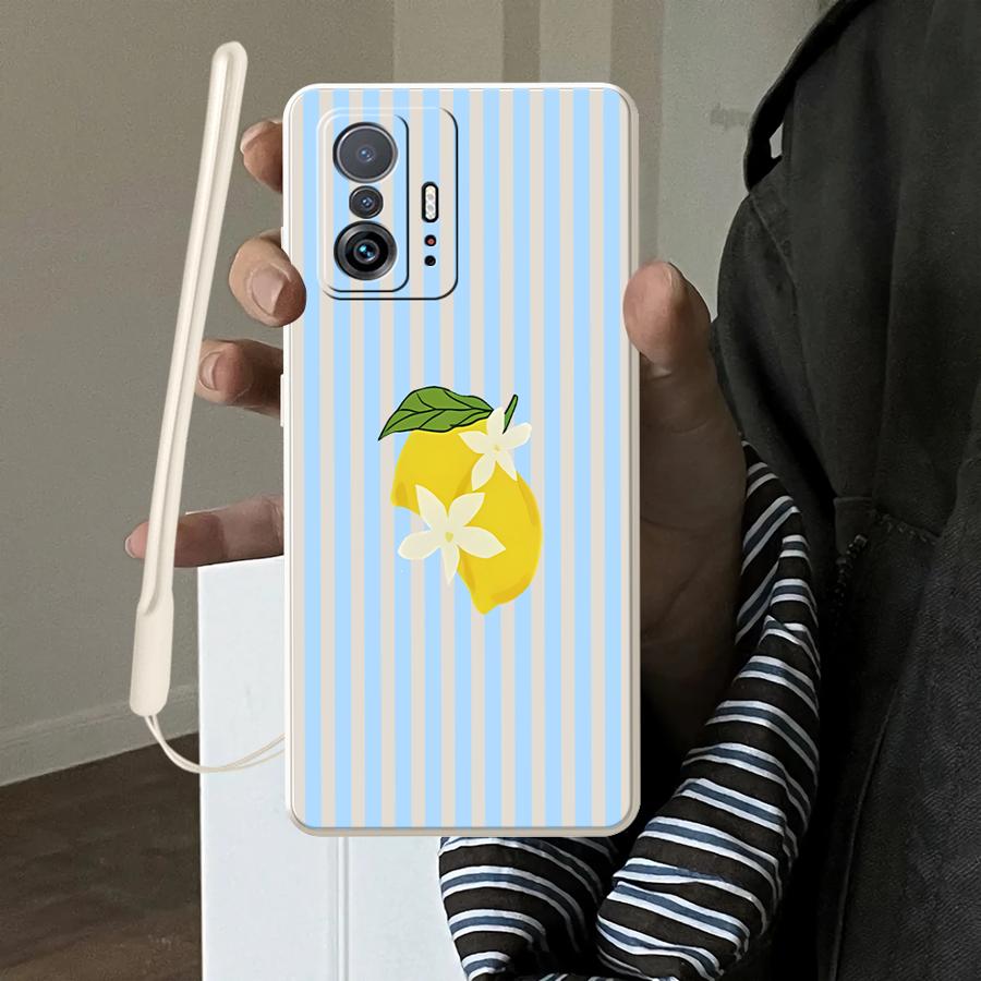 Phone Cases Cool - Custodia Morbida con Motivo a Righe