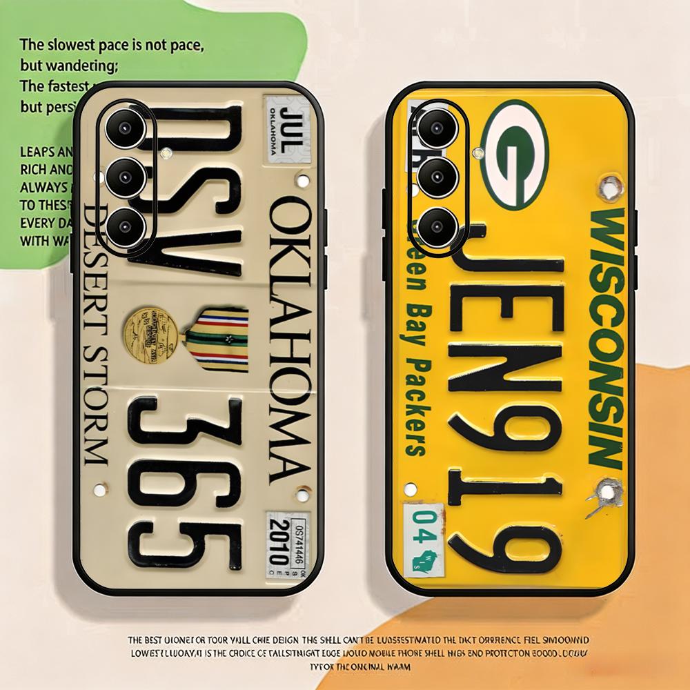 Phone Cases Cool - Custodia per telefono divertente con targa,