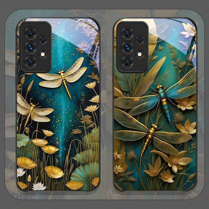 Phone Cases A14 Samsung - Custodia per telefono in vetro temperato
