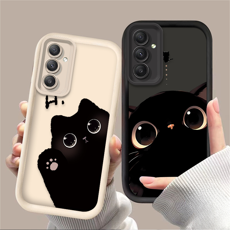 Phone Cases A14 Samsung - Bella custodia per telefono gatto dagli