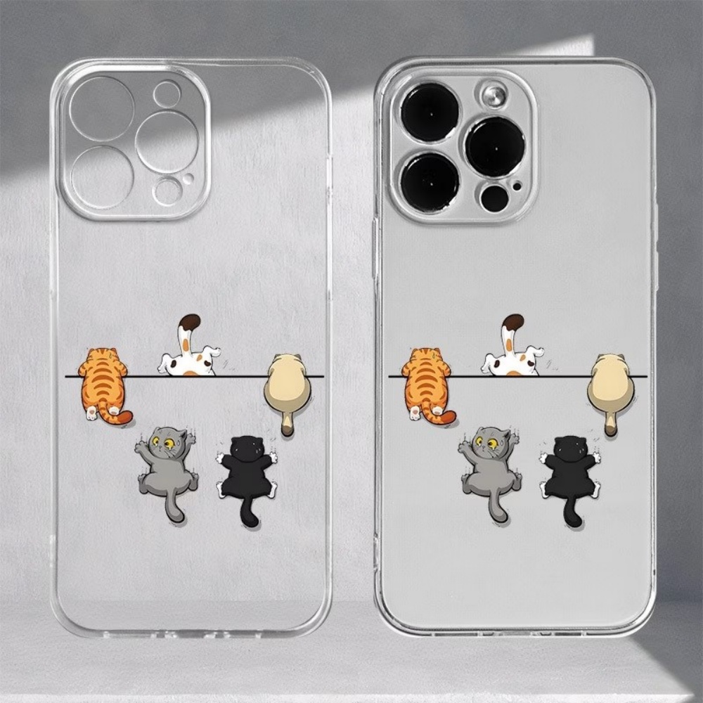 Phone Cases Transparent - Custodia per telefono con motivo cinque