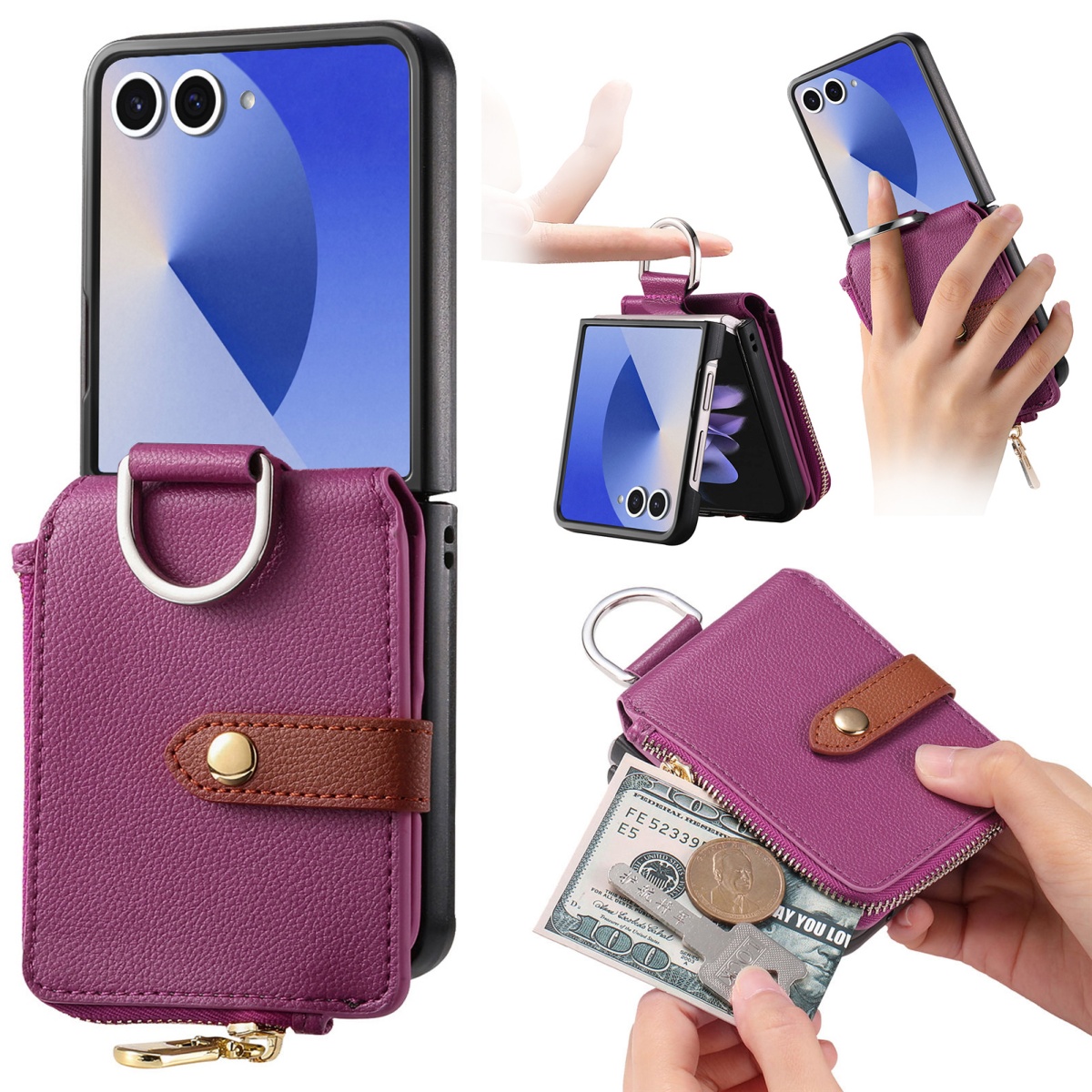 Phone Cases That Hold Cards - Custodia di Lusso Porta Carte per
