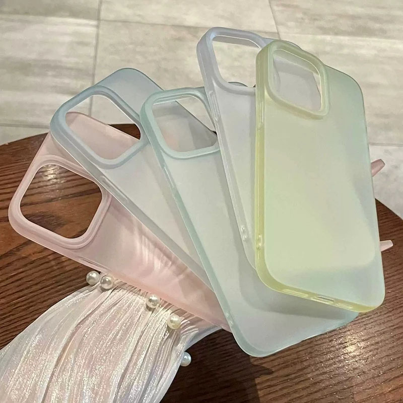 Phone Cases Best - Cover Trasparente Opaca Morbida in Silicone
