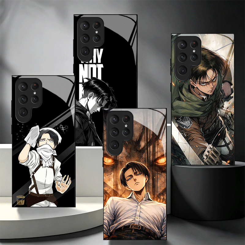 Phone Cases On Shein - Cover antiurto in vetro A-Attack On