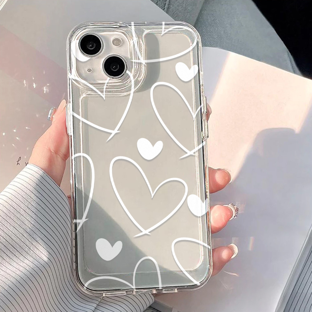 Phone Cases Transparent - Cover Protettiva Trasparente in Silicone con
