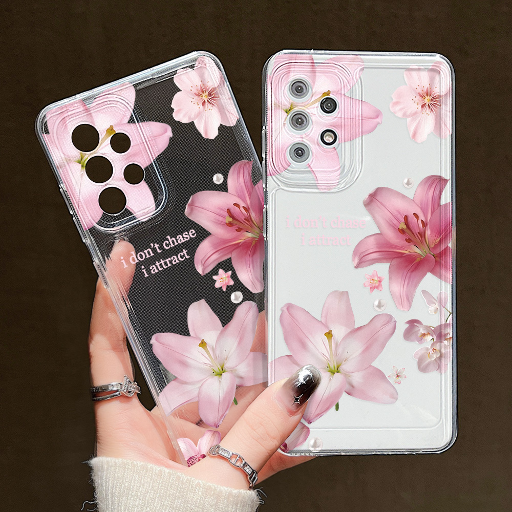 Phone Cases A14 Samsung - Custodia morbida e trasparente per Samsung