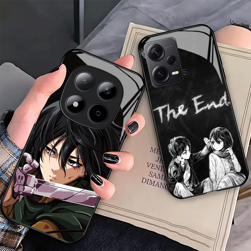 Phone Cases On Shein - A-Attack On T-Titan Mikasa Custodia Protettiva