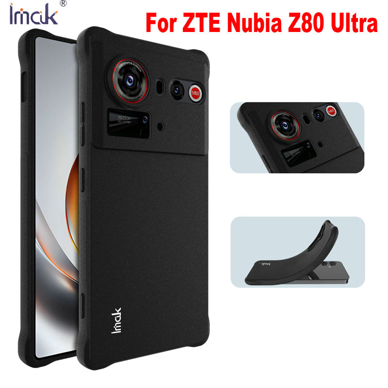 Phone Cases On Shein - Custodia IMAK antiurto trasparente effetto sabbia