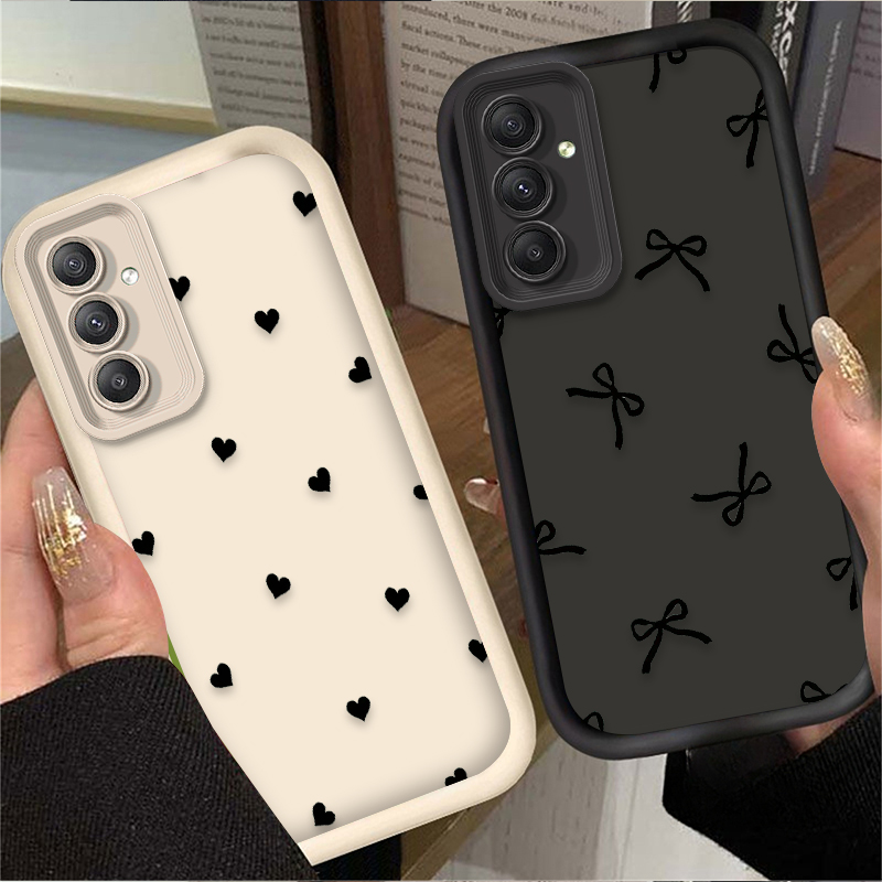 Custodia Nera con Cuore e Fioc - Phone Cases A14 Samsung recensione e prezzo