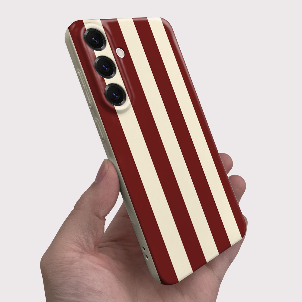 Custodia Rigida a Righe Rosse  - Phone Cases A14 Samsung recensione e prezzo
