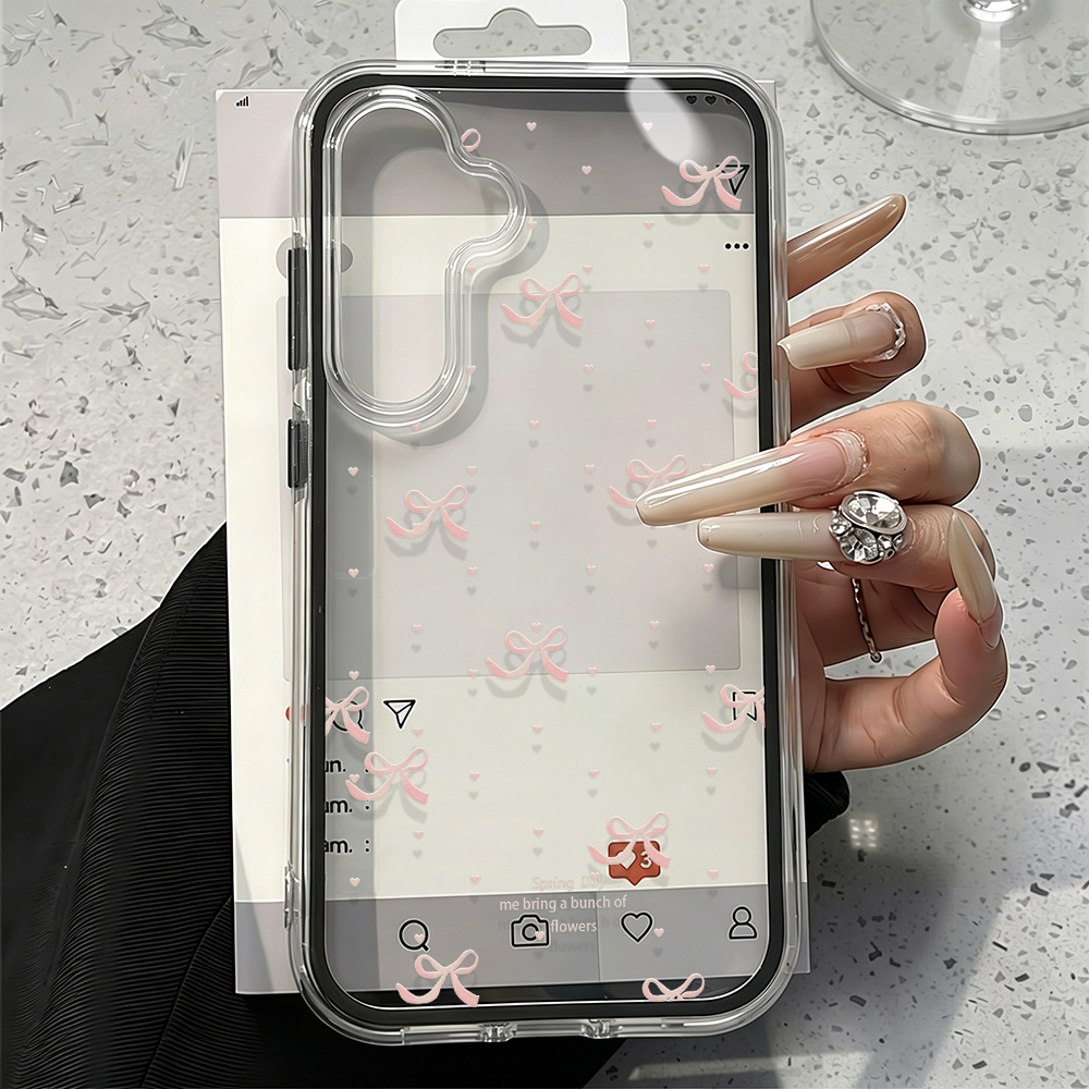 Custodia Morbida Rosa con Fioc - Phone Cases Transparent recensione e prezzo