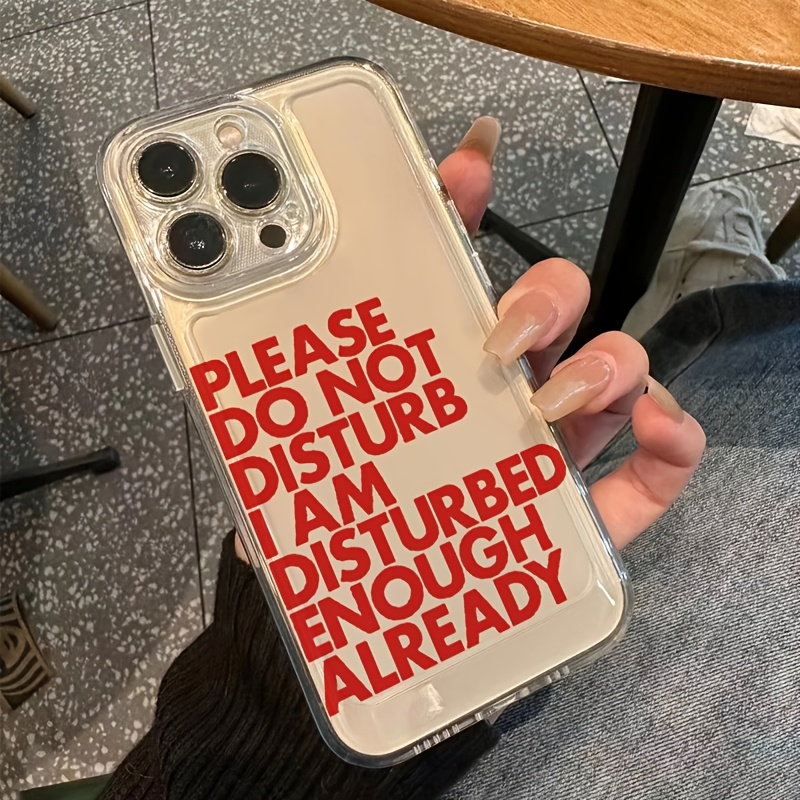 Cover per iPhone con Scritte i - Phone Cases Transparent recensione e prezzo