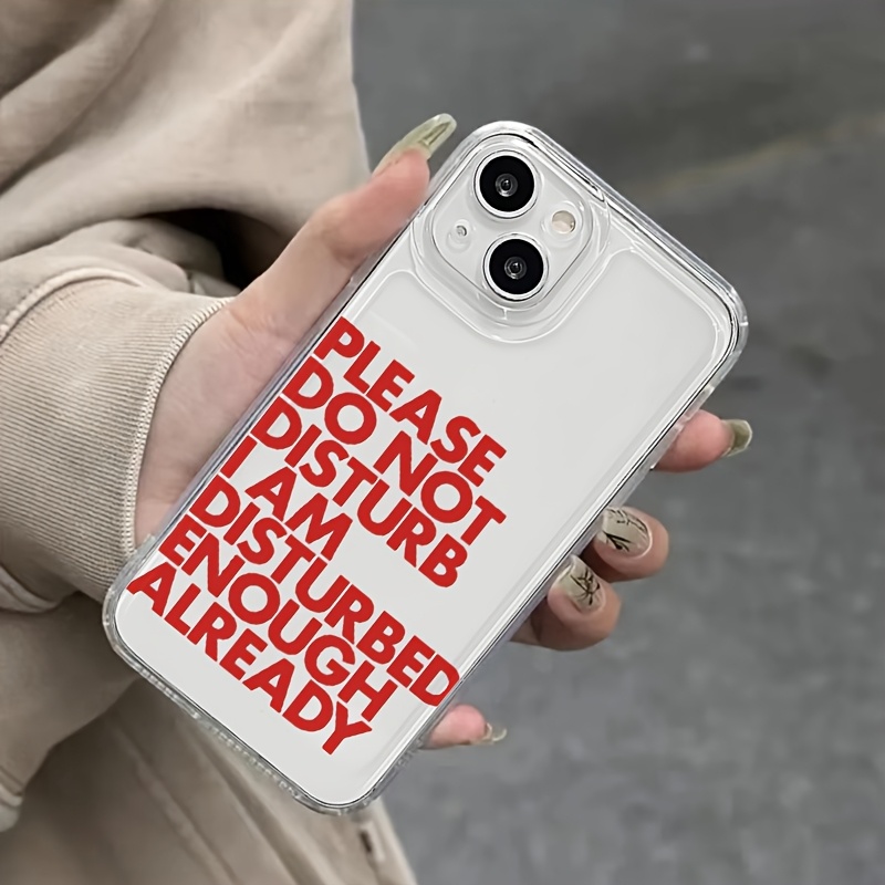Cover per iPhone con Scritte i - Phone Cases Transparent recensione e prezzo