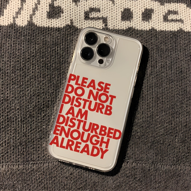 Cover per iPhone con Scritte i - Phone Cases Transparent recensione e prezzo